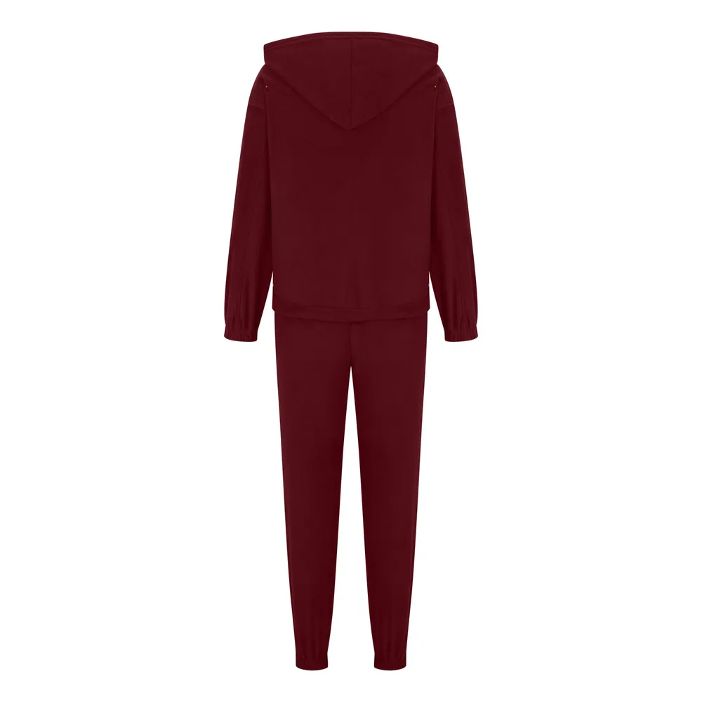Zip Up Long Sleeve Hoodie and Joggers Set, image 22