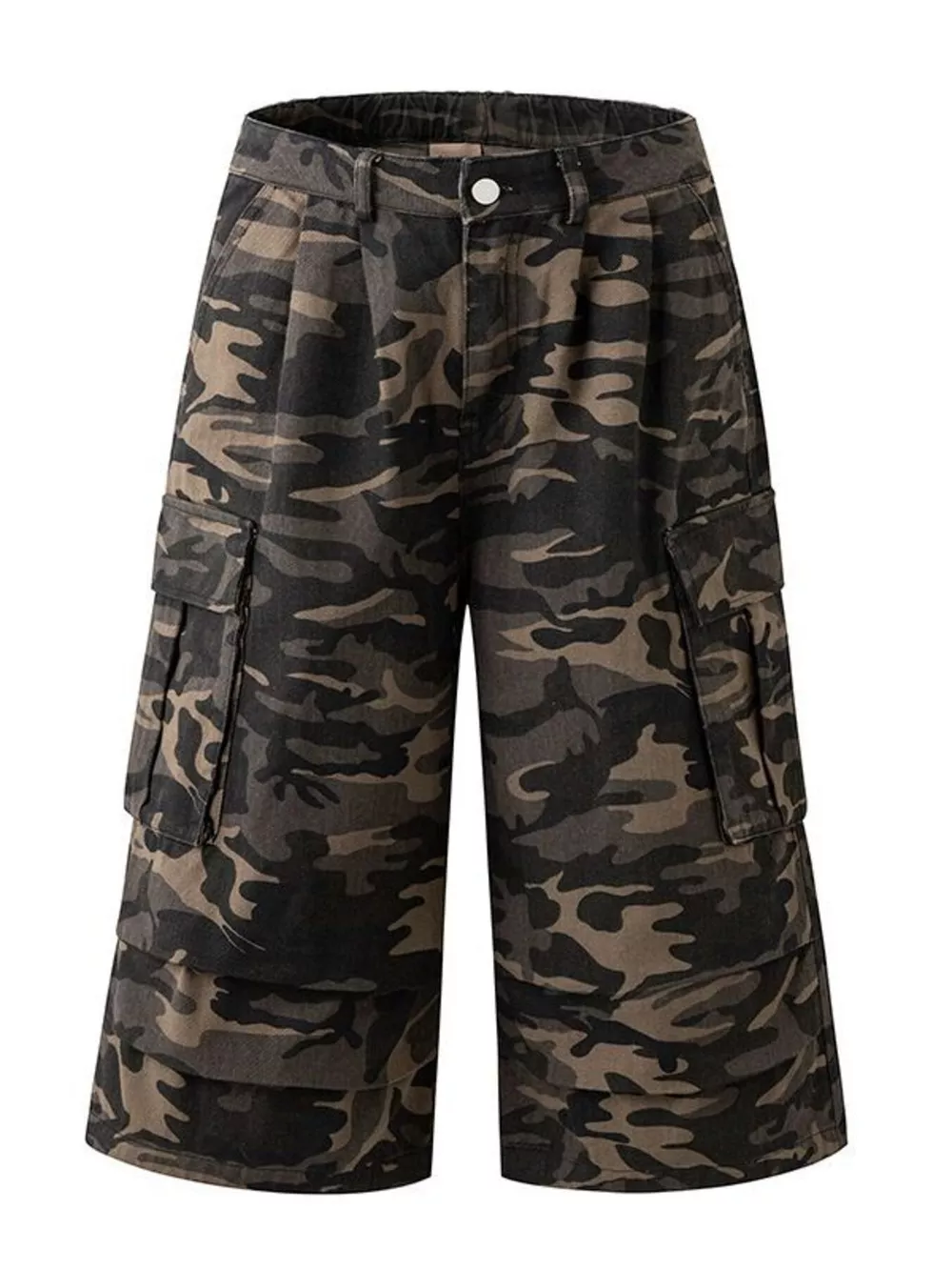 Men's Camo Cargo Shorts, image 5