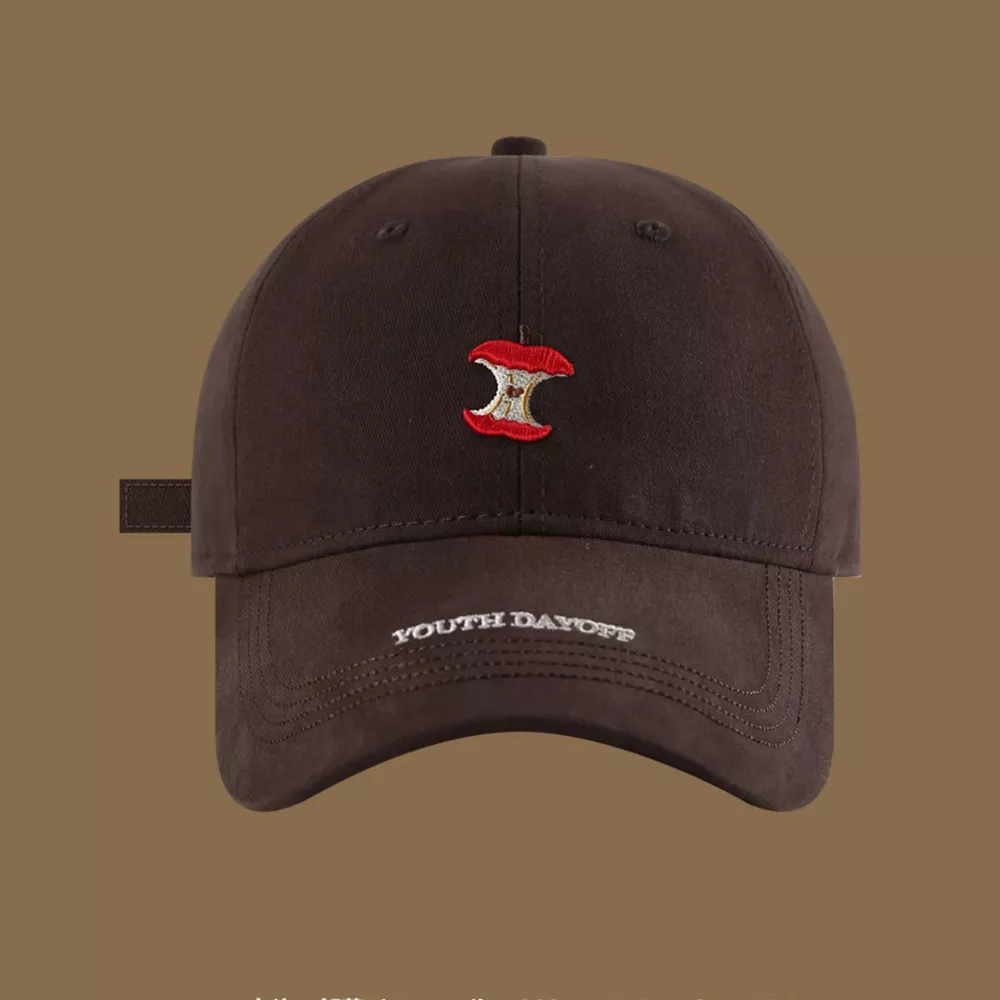 Embroidered Apple Core Baseball Cap, image 6