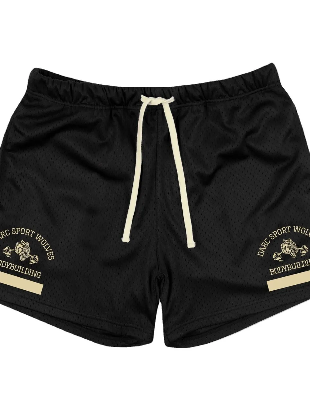 Men's Plus Size Graphic Drawstring Active Shorts