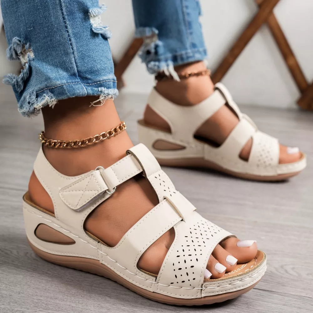 Open Toe Wedge Sandals, image 10
