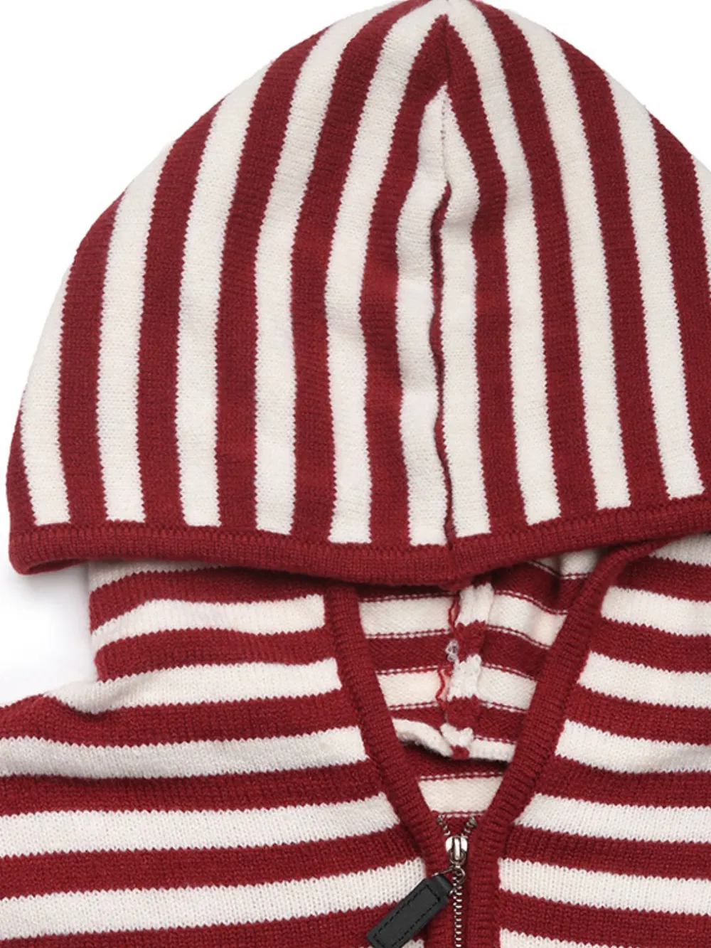 Striped Long Sleeve Hooded Sweater, image 3
