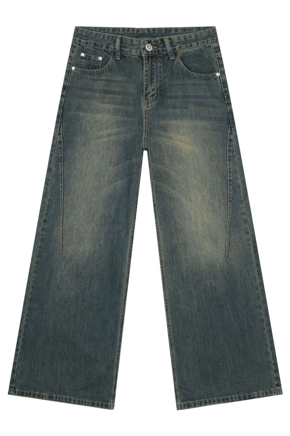 Men's Wide Leg Jeans, image 5