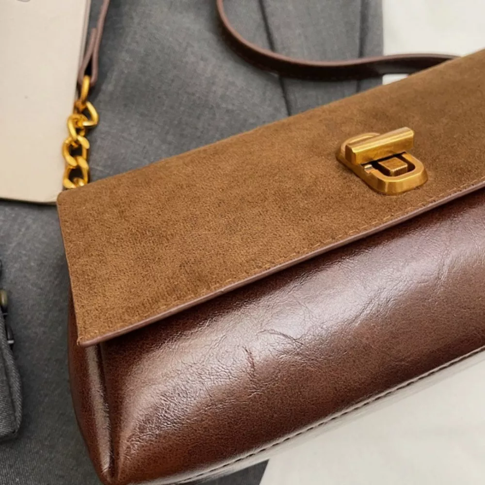 Chain Strap Flap Shoulder Bag, image 7
