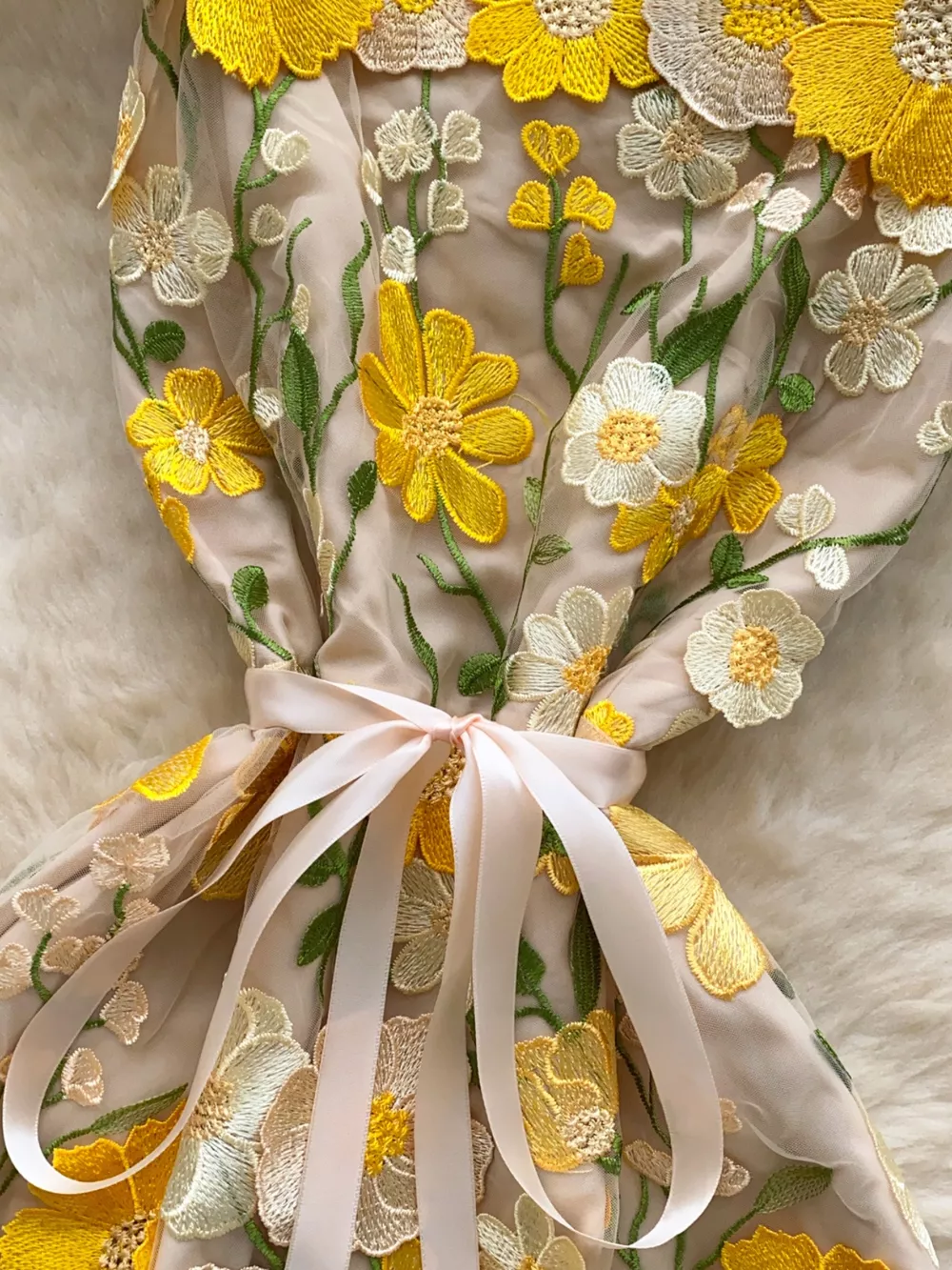 Floral Tie Waist Mini Dress, image 16