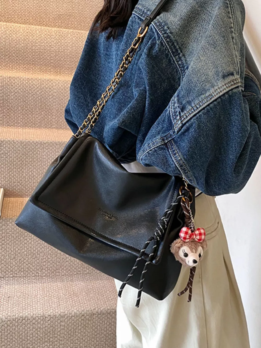 Flap Chain Shoulder Bag, image 4