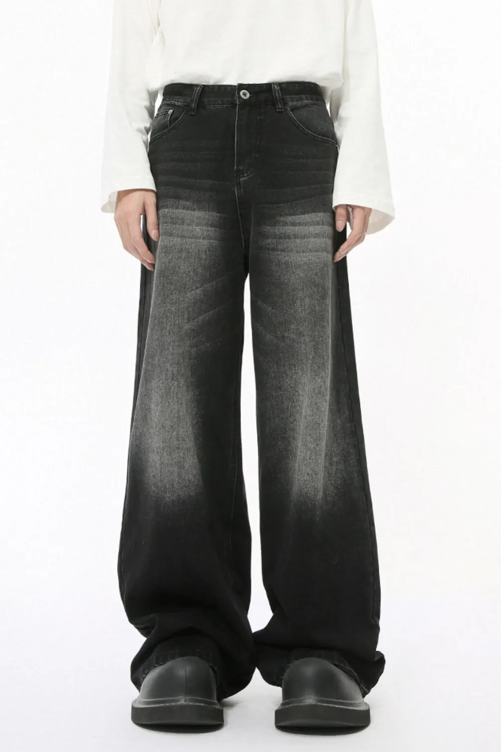 Men's Cat's Whisker Wide Leg Jeans, image 10