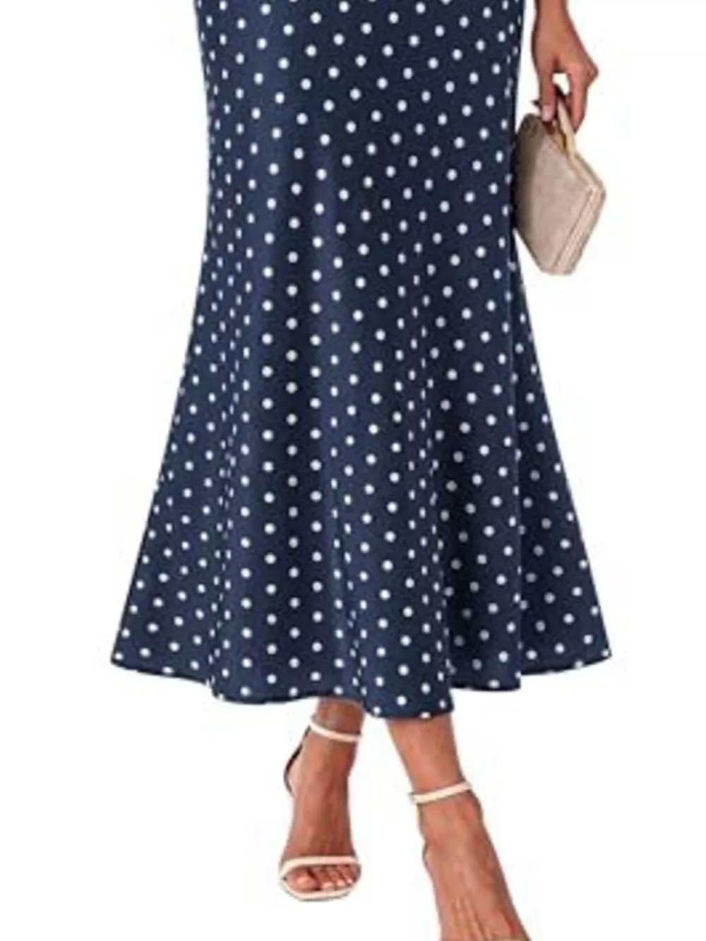 High-Waisted Mermaid Midi Skirt, image 8