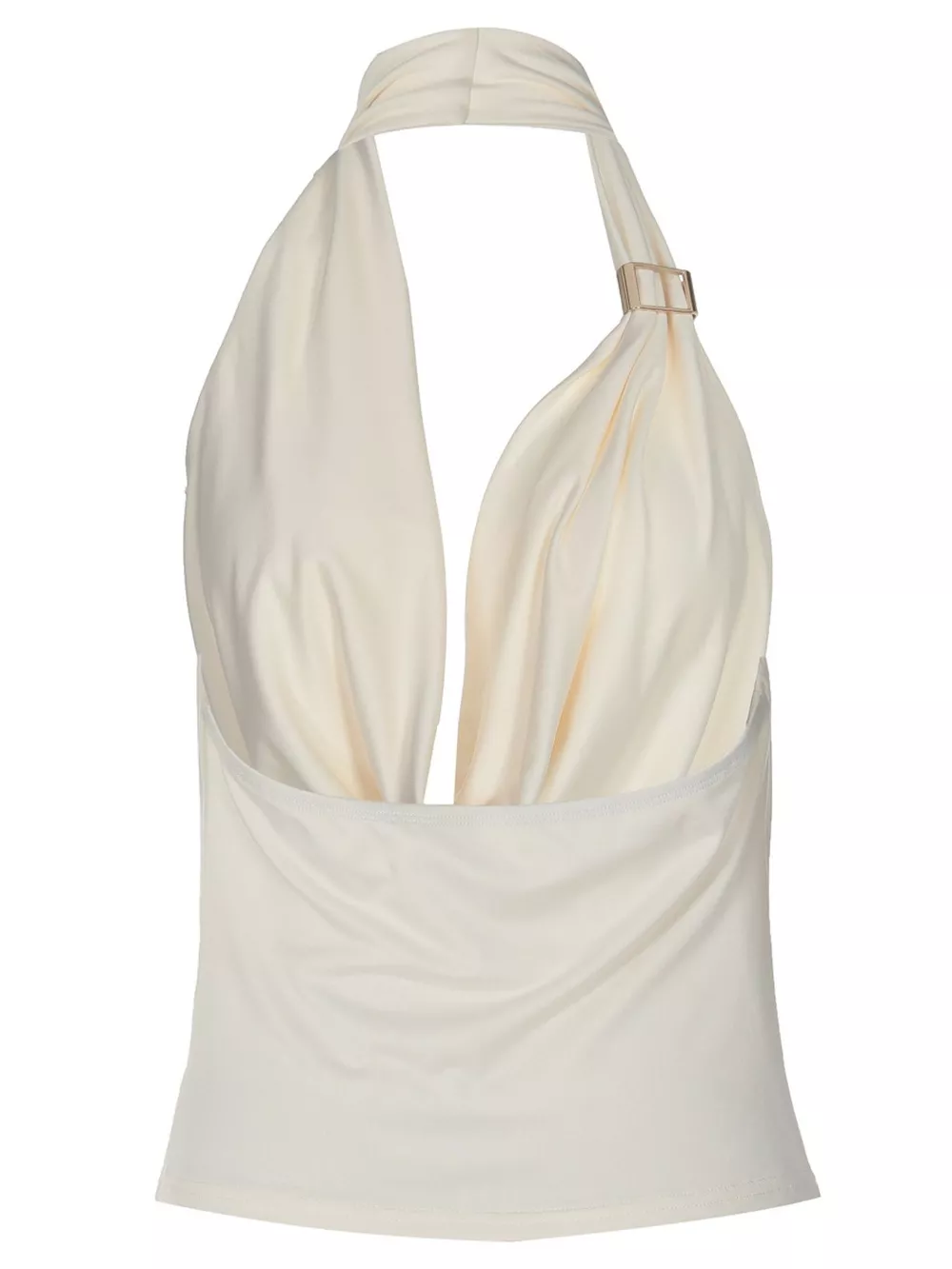 Halter Neck Ruched Tank, image 6