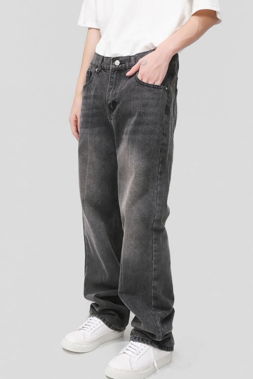 Baggy Jeans with Pockets, image 4