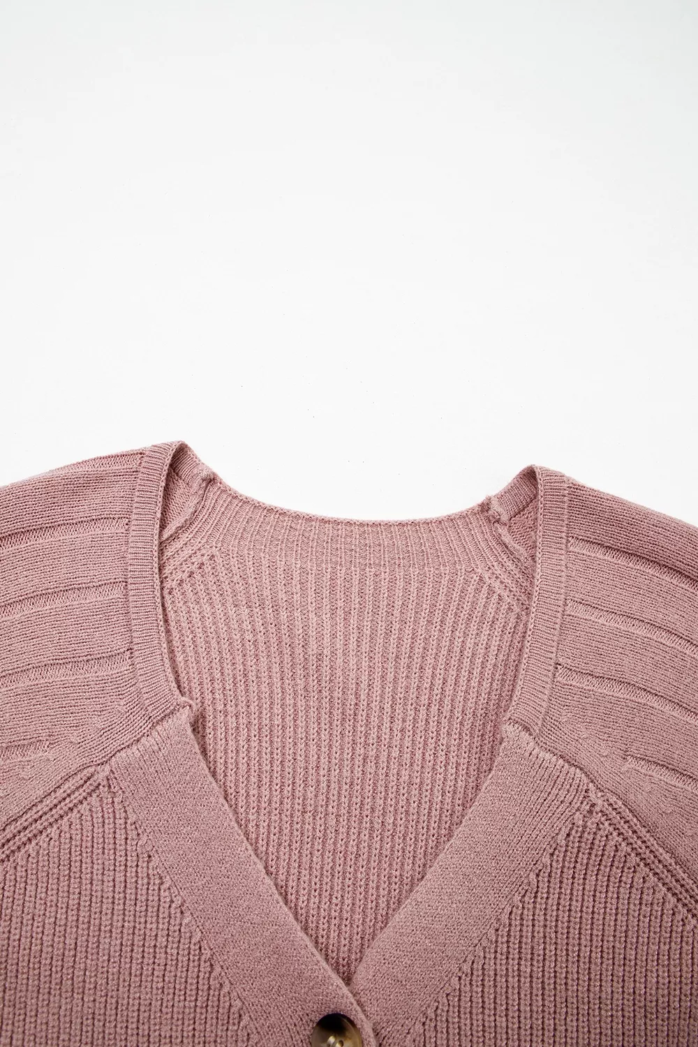 V-Neck Button-Down Cardigan, image 9