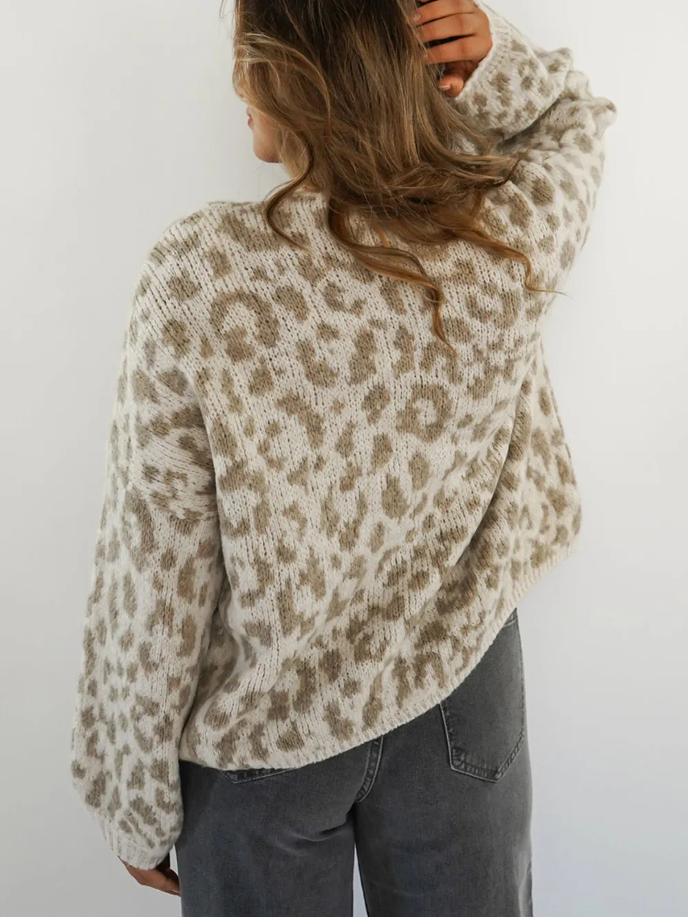 Leopard Tie Front Cardigan, image 23