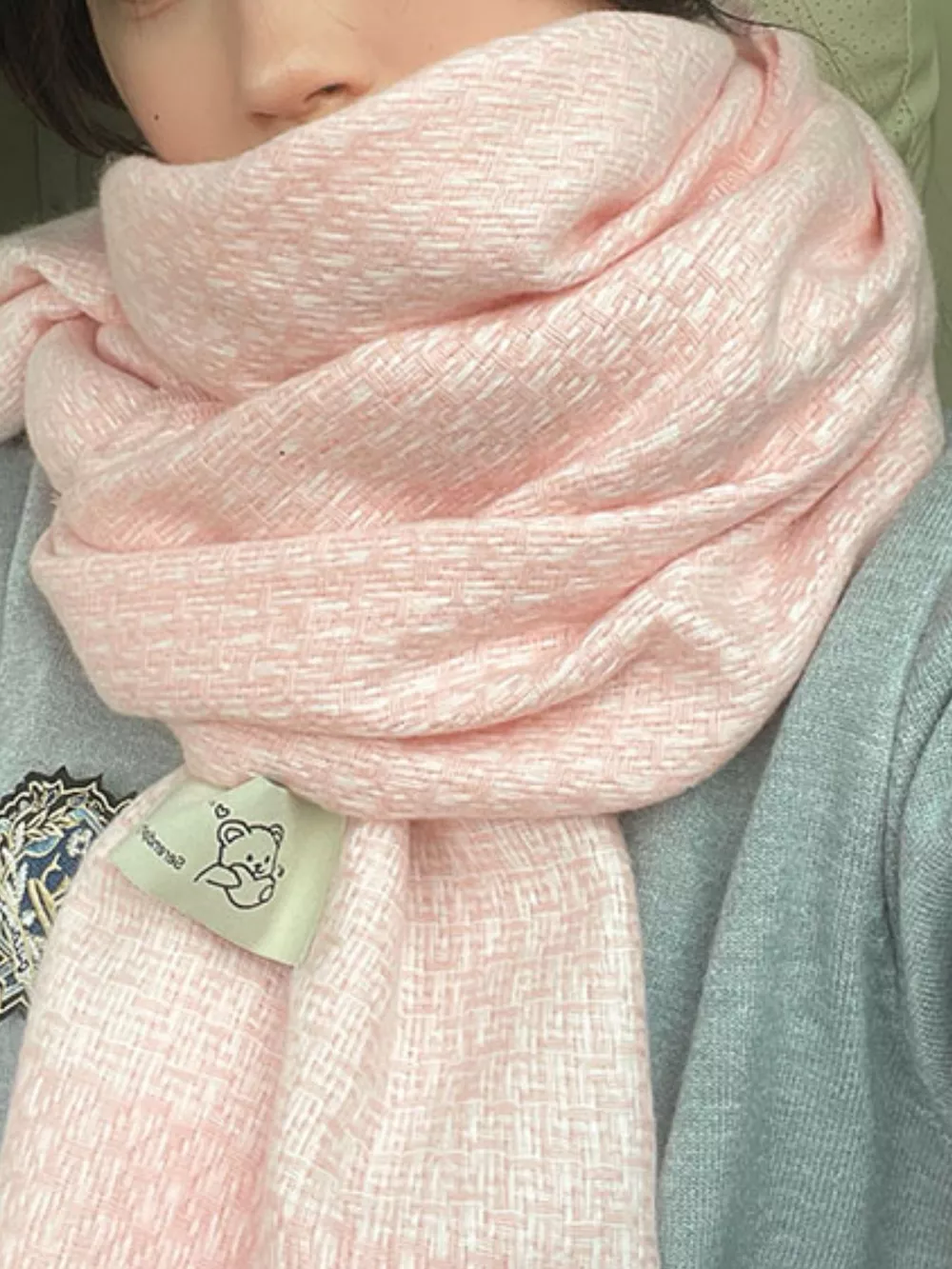 Raw Hem Scarf, image 6