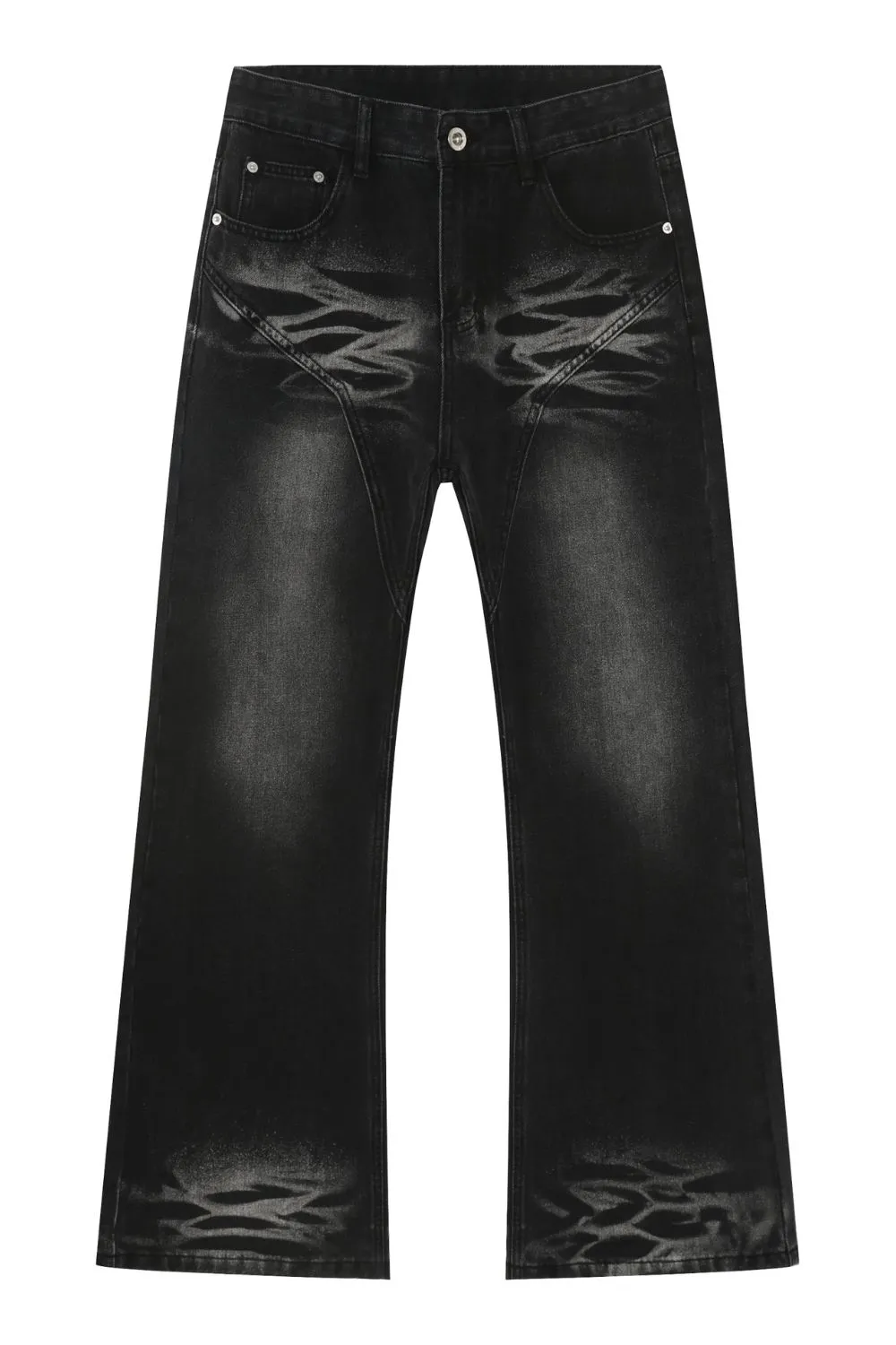 Men's Mid Rise Jeans with Pockets, image 5