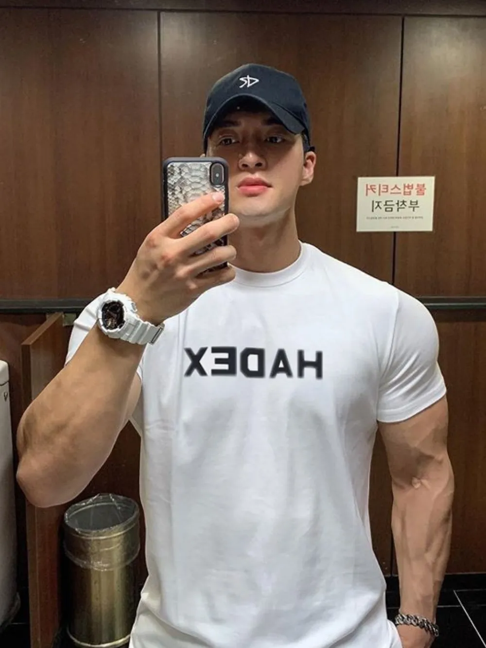 Men's Plus Size Round Neck Letter Graphic T-Shirt, image 3