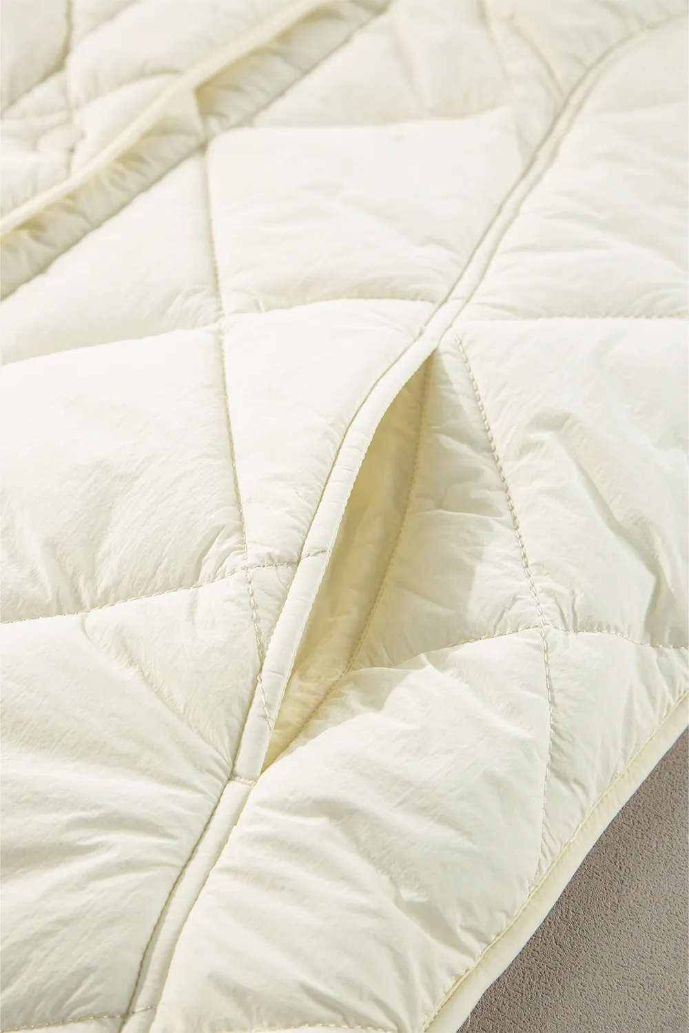 Snap Down Texture Vest Coat with Pockets, image 10