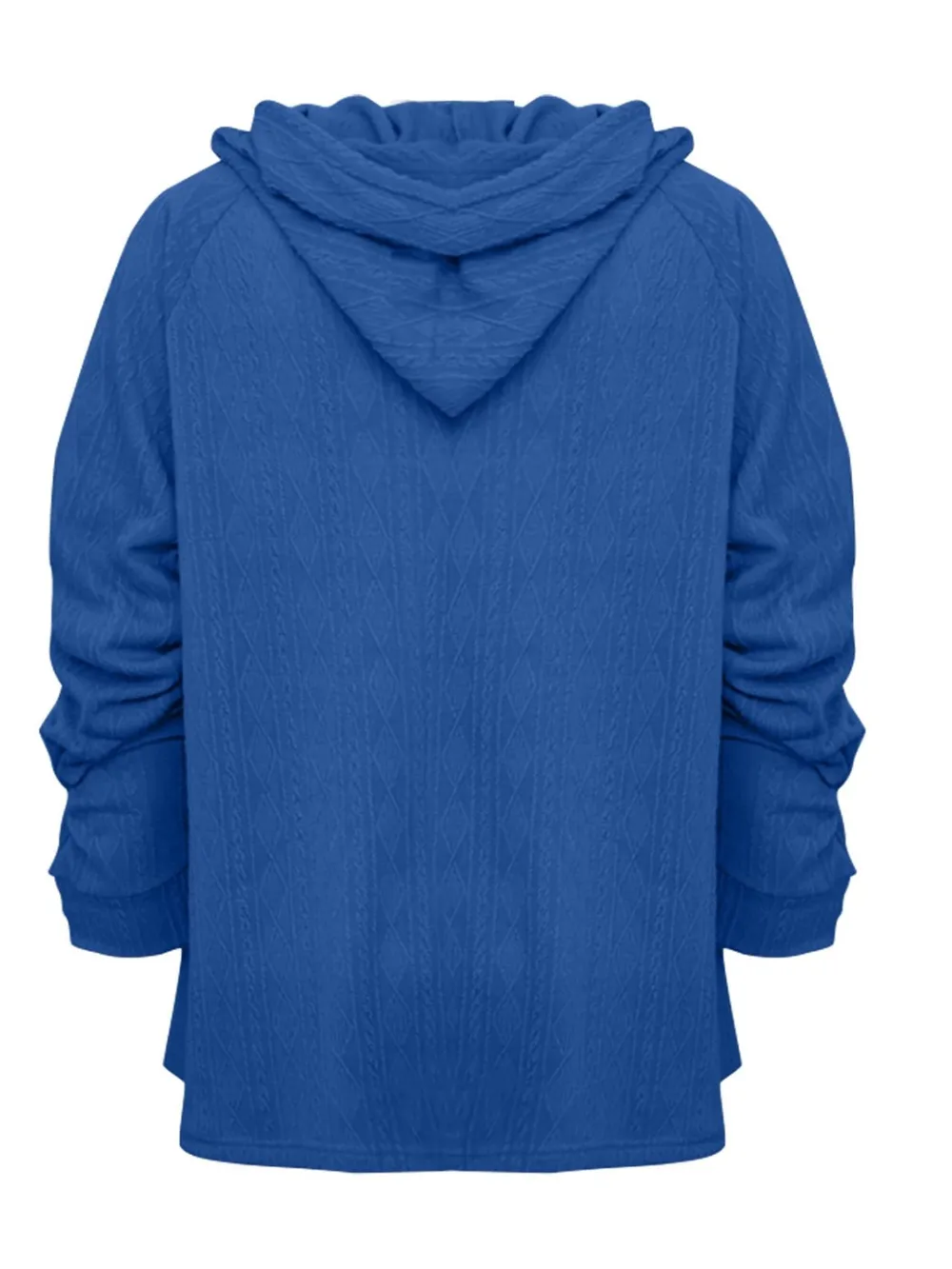 Full Size Drawstring Long Sleeve Hoodie, image 12
