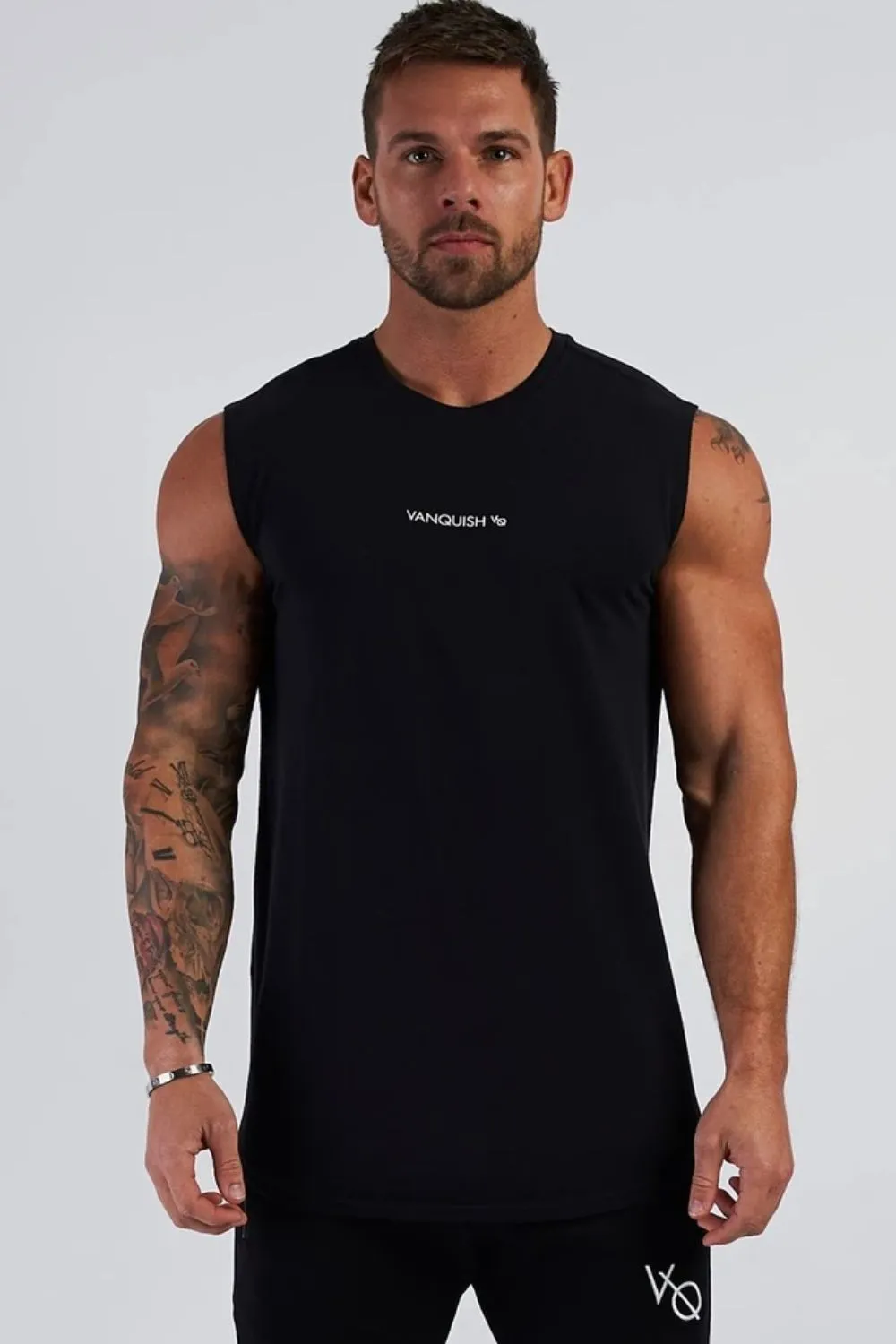Men's Round Neck Tank, image 4