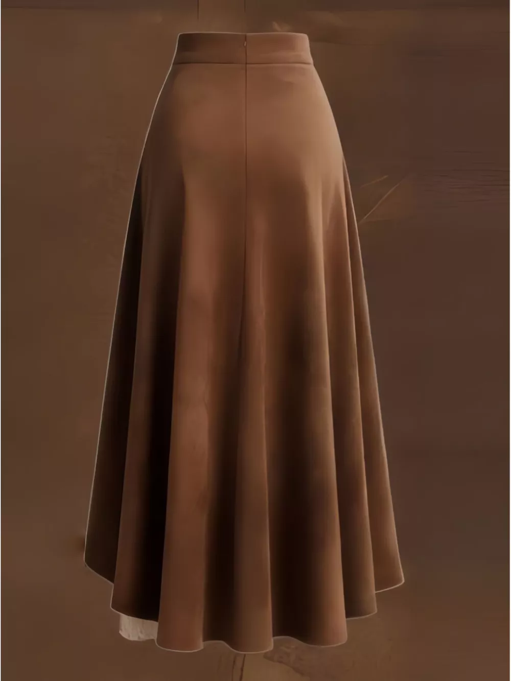 Lace Ruffled Midi Skirt, image 4