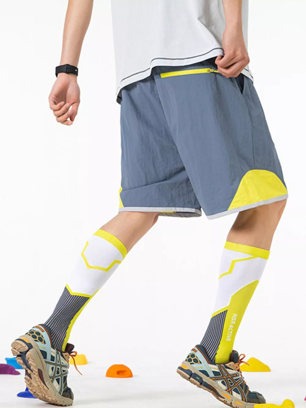 Men's Drawstring Pocketed Shorts, image 8
