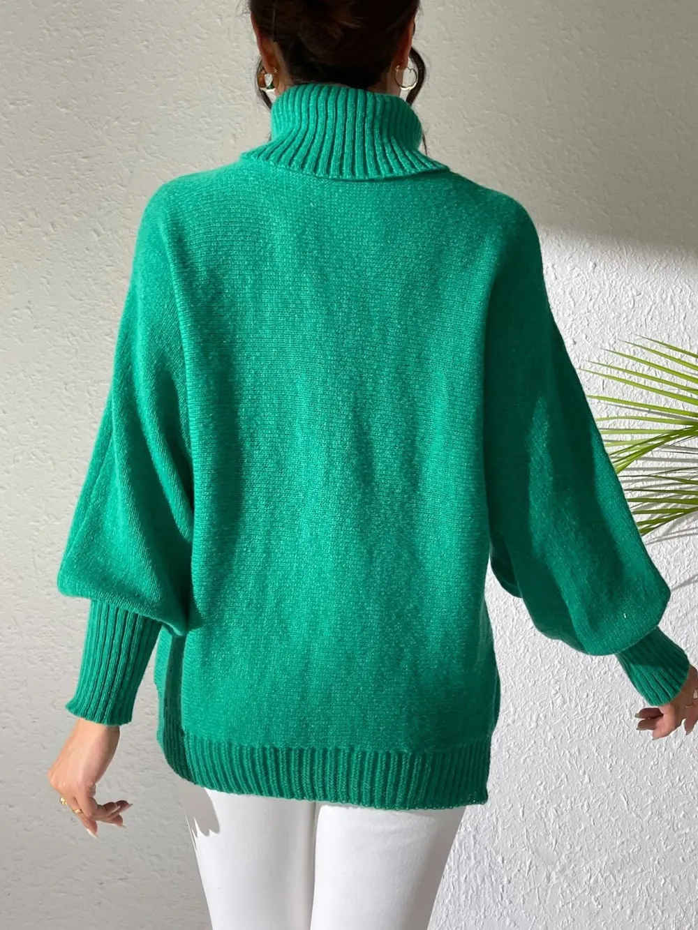 Turtleneck Long Sleeve Sweater, image 22