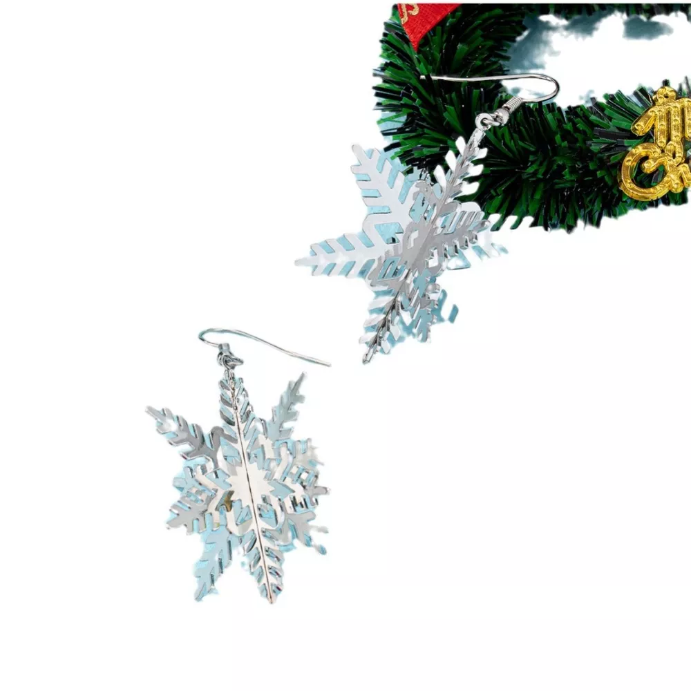 Christmas Tree Dangle Earrings, image 5