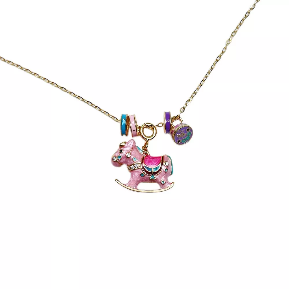 Rocking Horse Pendant Necklace, image 4