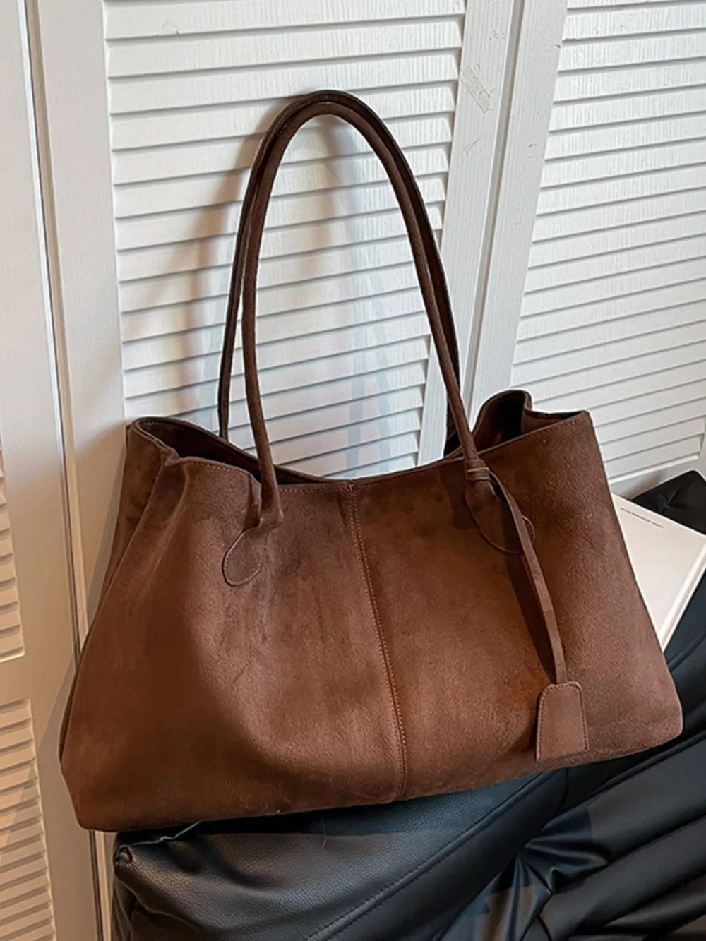 Solid Color Tote Bag, image 3