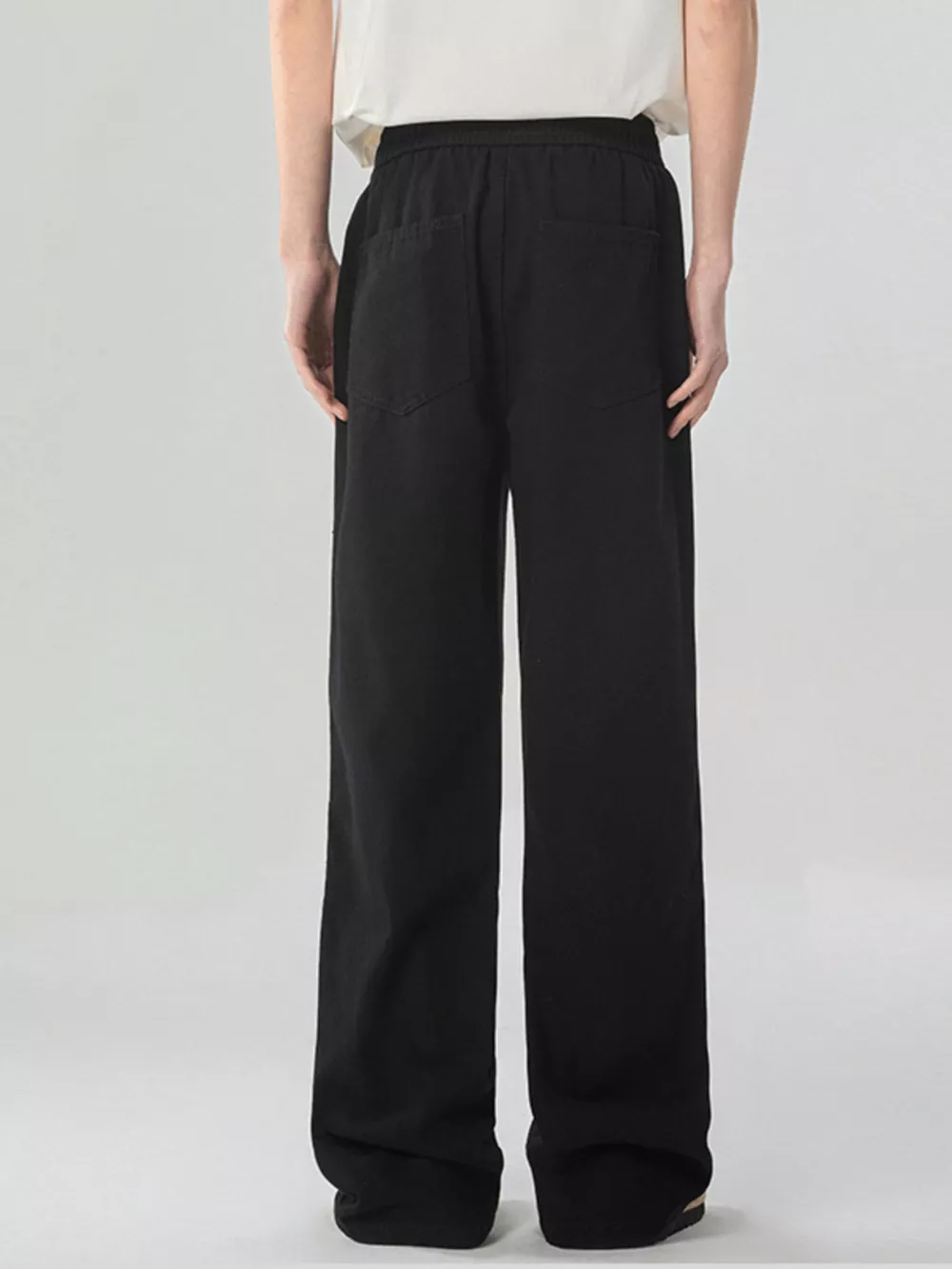 Men's Full Size Loose Fit Drawstring Linen Pants Plus Size, image 8