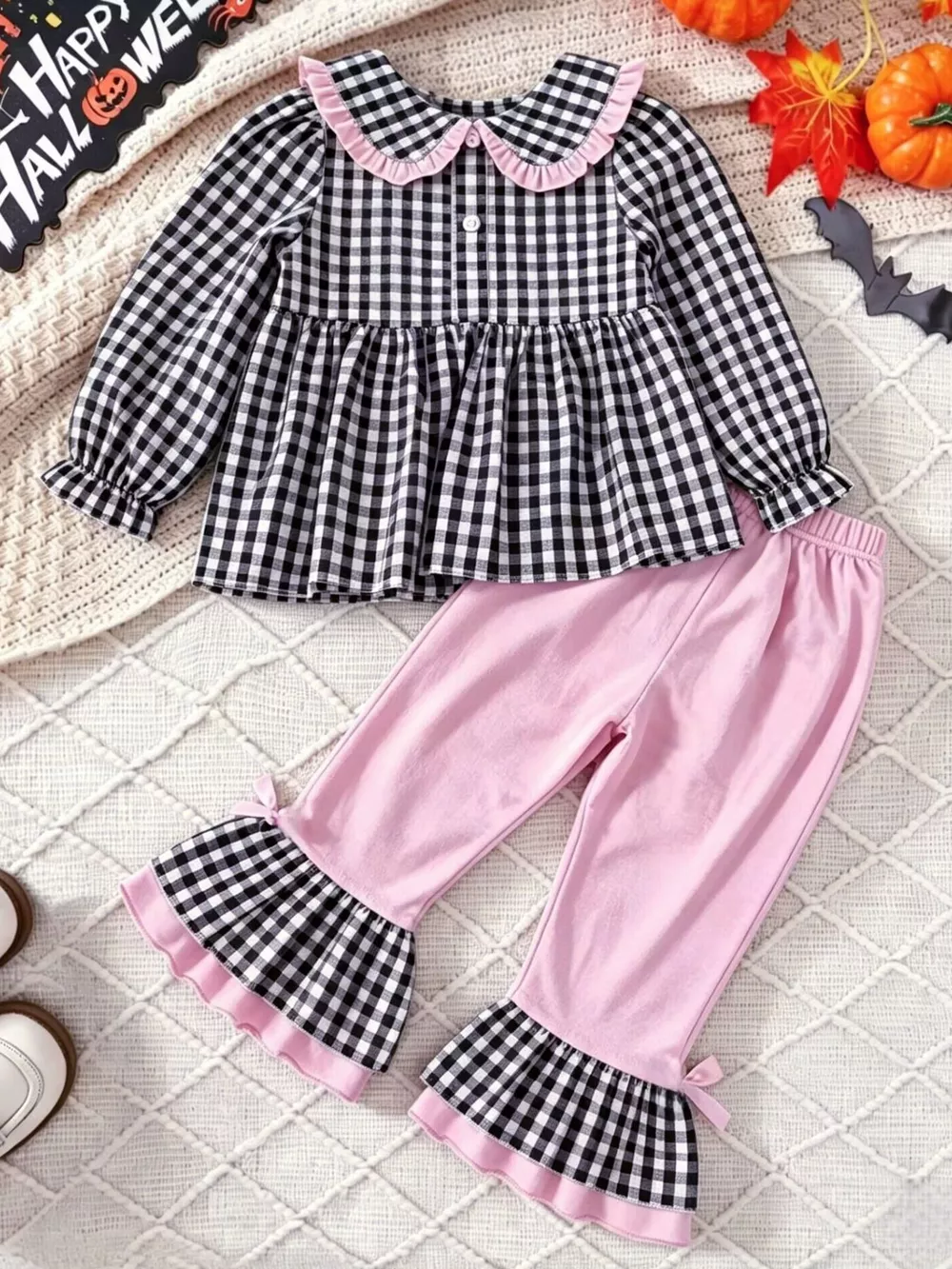 Children's Ghost Long Sleeve Top and Pants Set, image 5
