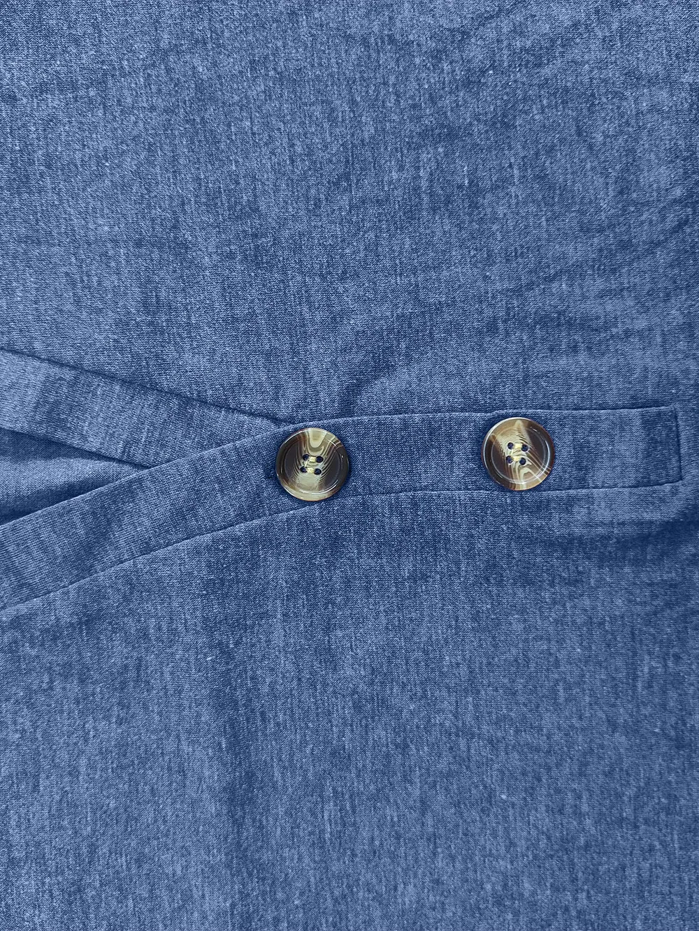 Full Size Notched Long Sleeve T-Shirt, image 3
