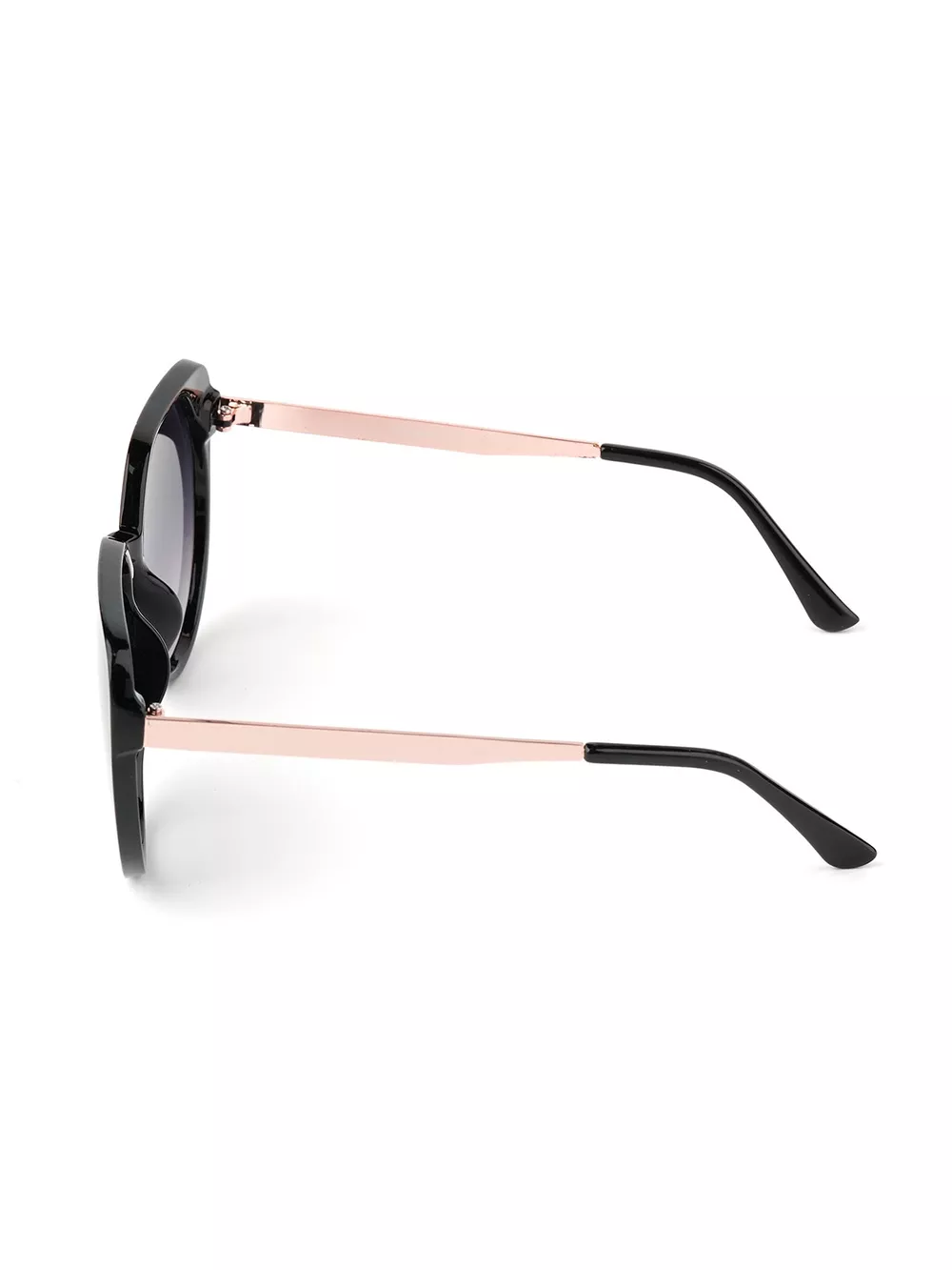 Chic Round Sunglasses with Metal Accents, image 4