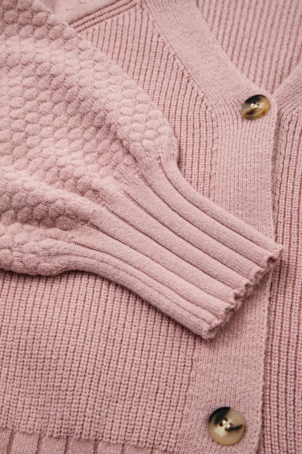 V-Neck Button-Down Cardigan, image 11