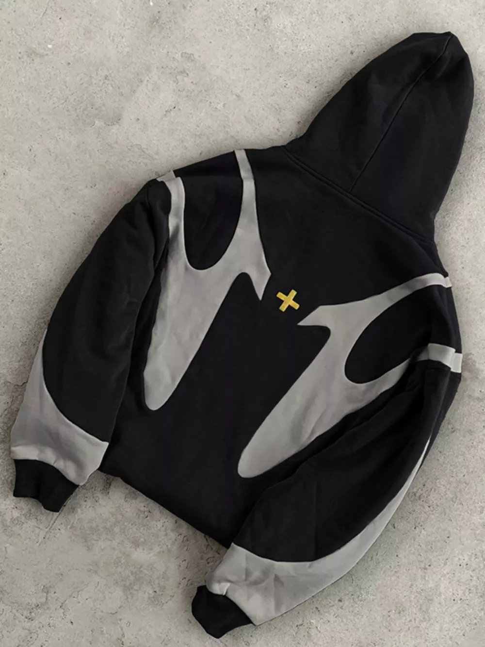 Men's Streetwear Oversized Color-Block Hoodie, image 9