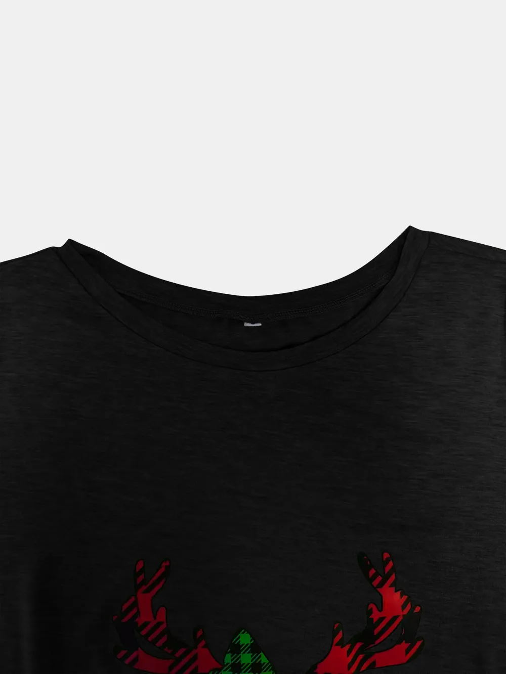 Full Size Reindeer Round Neck Long Sleeve T-Shirt, image 12