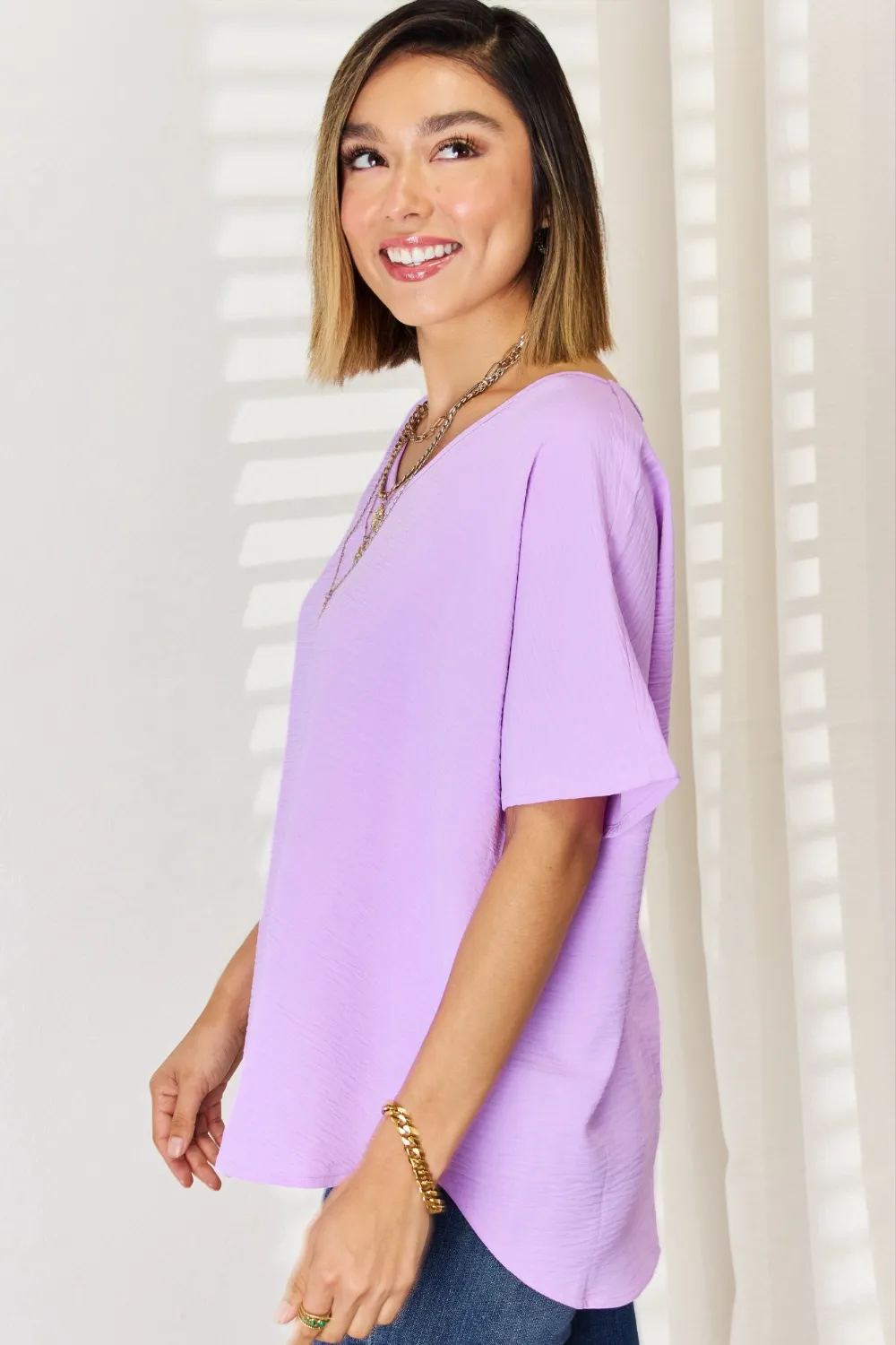 Texture Short Sleeve T-Shirt, image 3