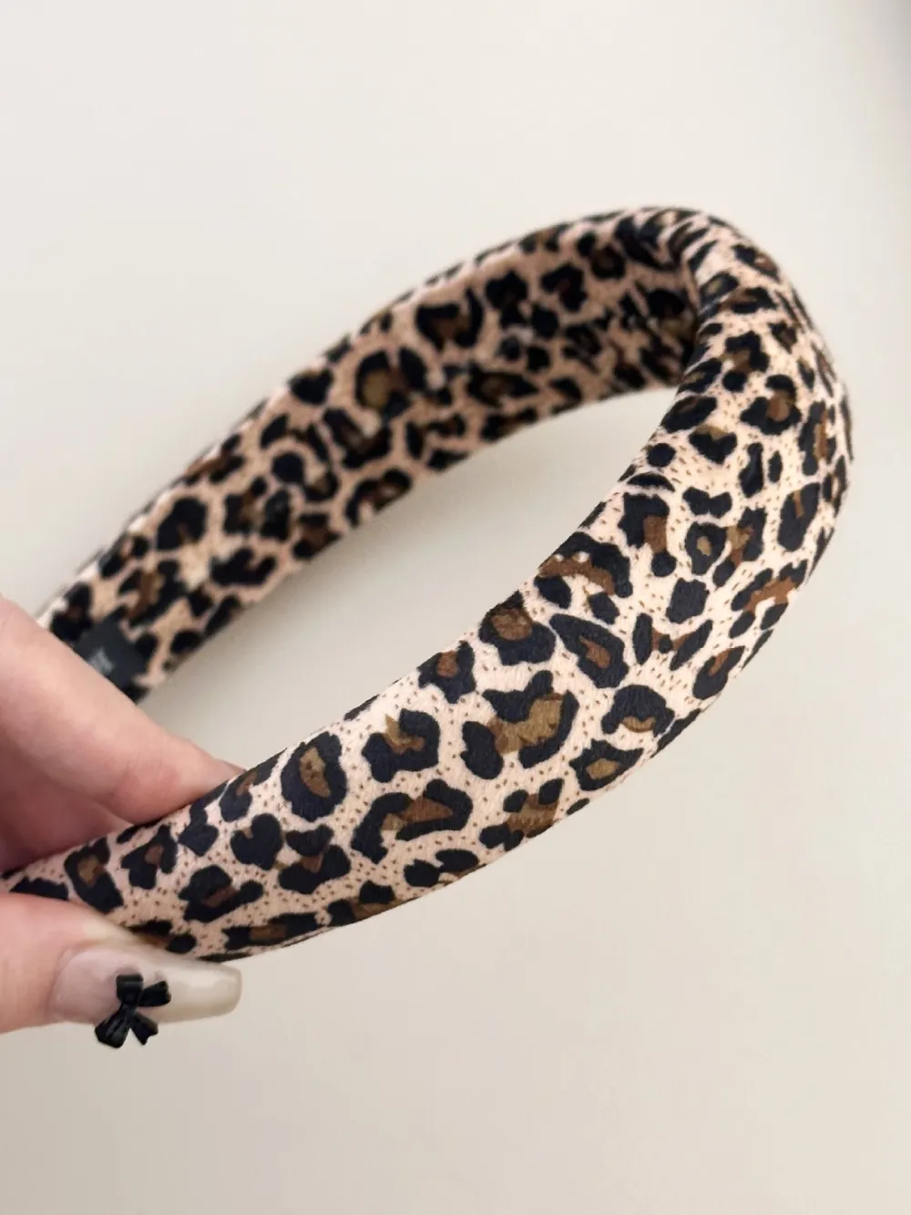 Leopard Polyester Wide Headband, image 3