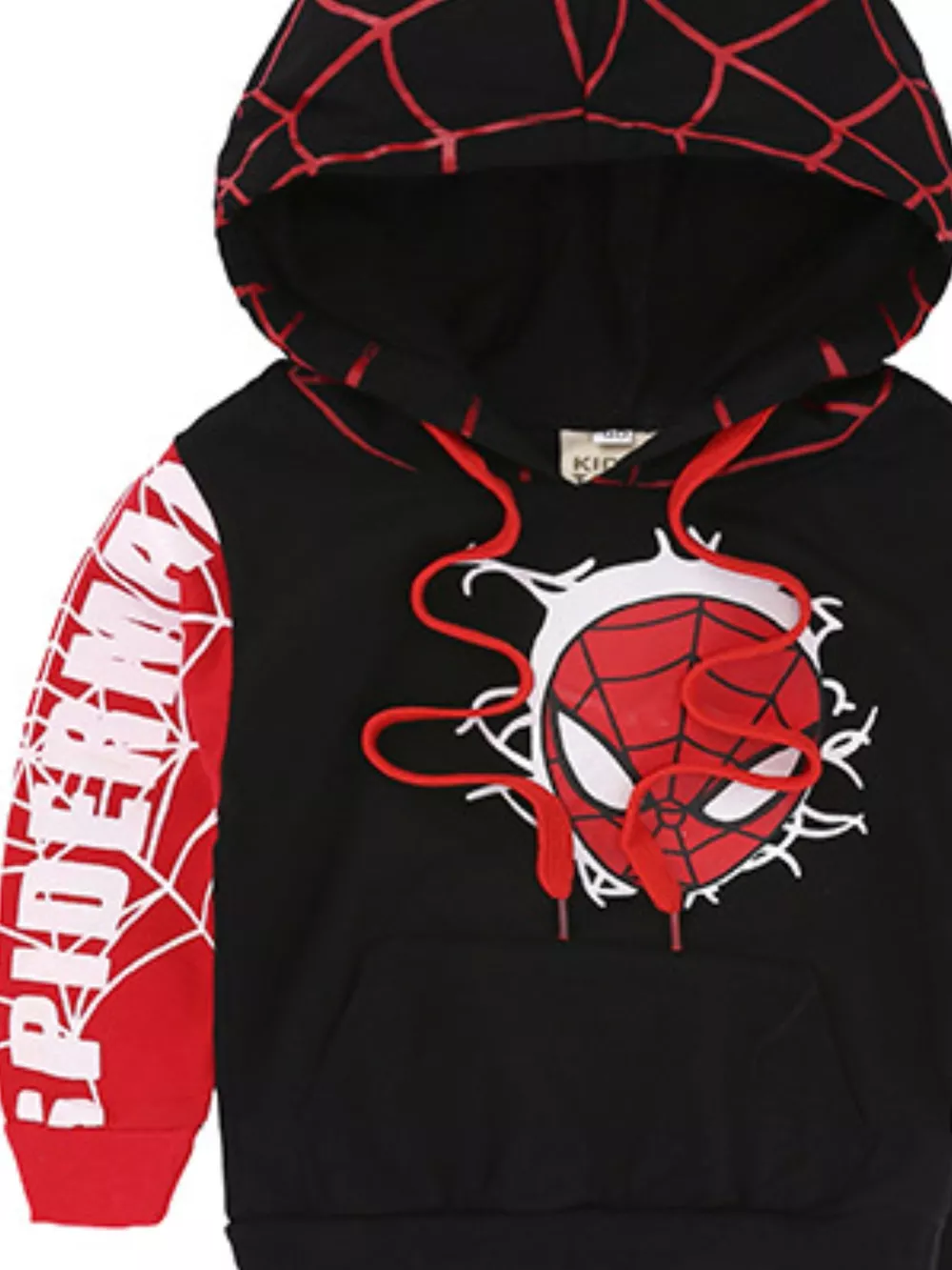Children's Spiderman Graphic Hoodie and Pants Set, image 5