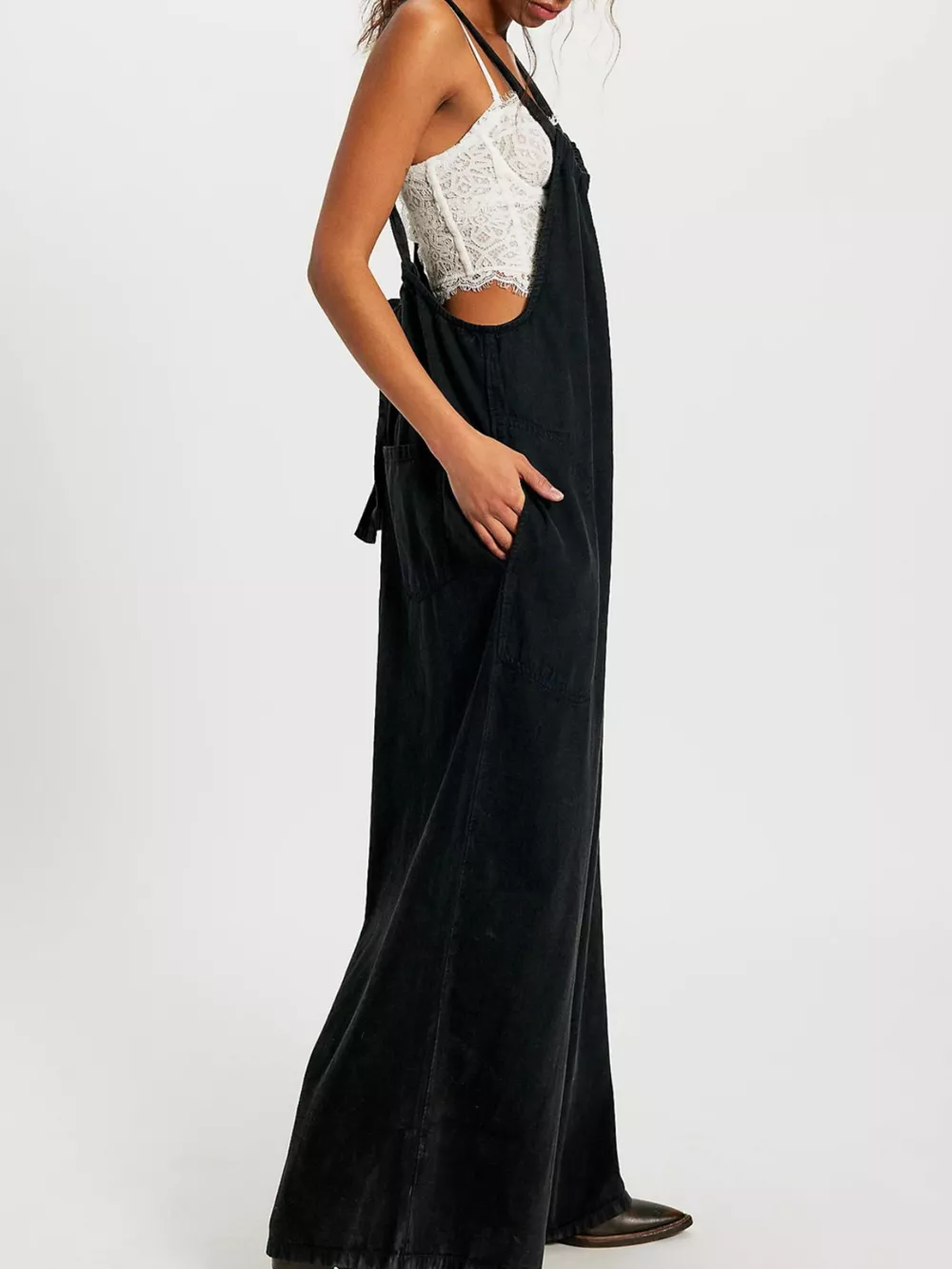 Sleeveless Wide-Leg Jumpsuit, image 14
