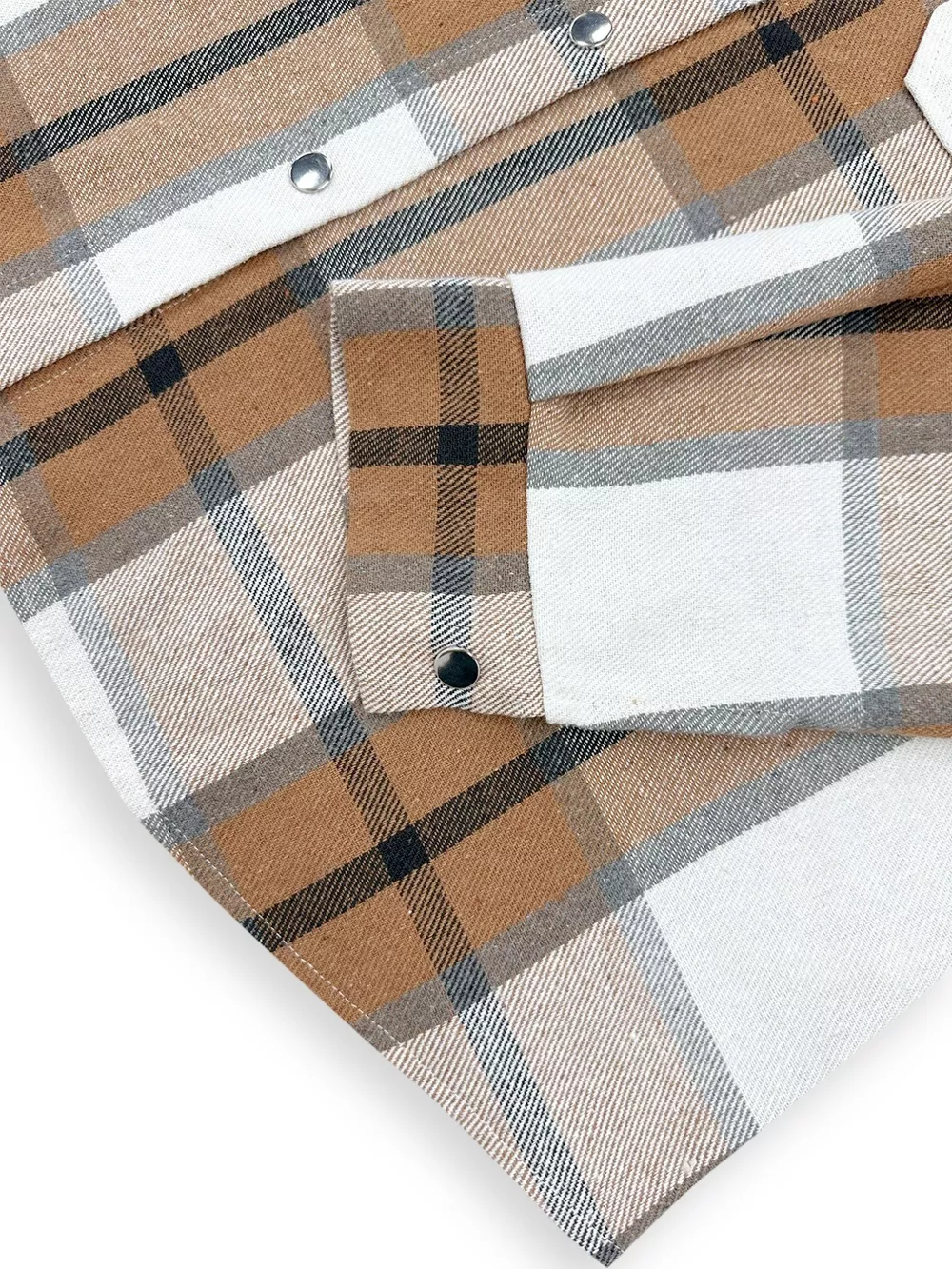 Plus Size Casual Plaid Button-Down Shirt, image 4