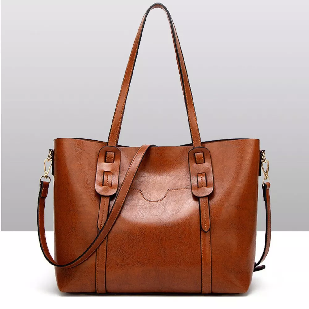 PU Leather Tote Bag, image 7