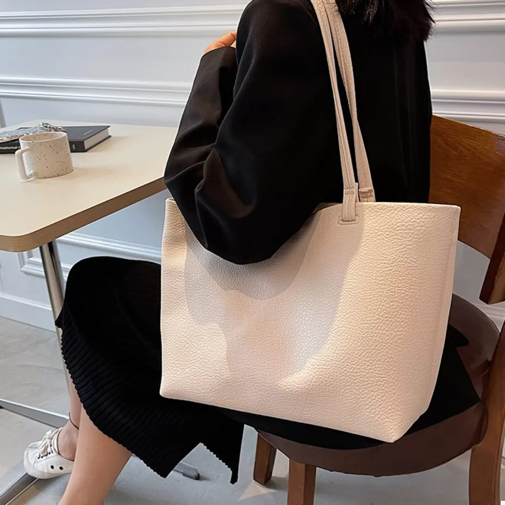 PU Leather Tote Bag, image 5