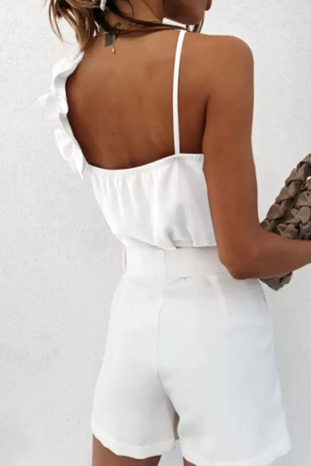 Ruffled V-Neck Cami, image 10