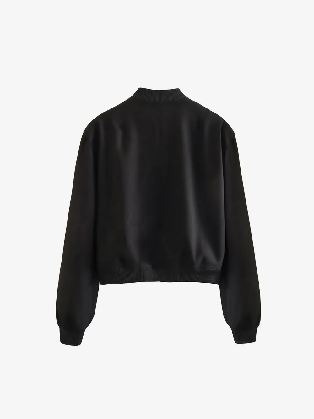 Pocketed Snap Down Baseball Collar Jacket, image 6