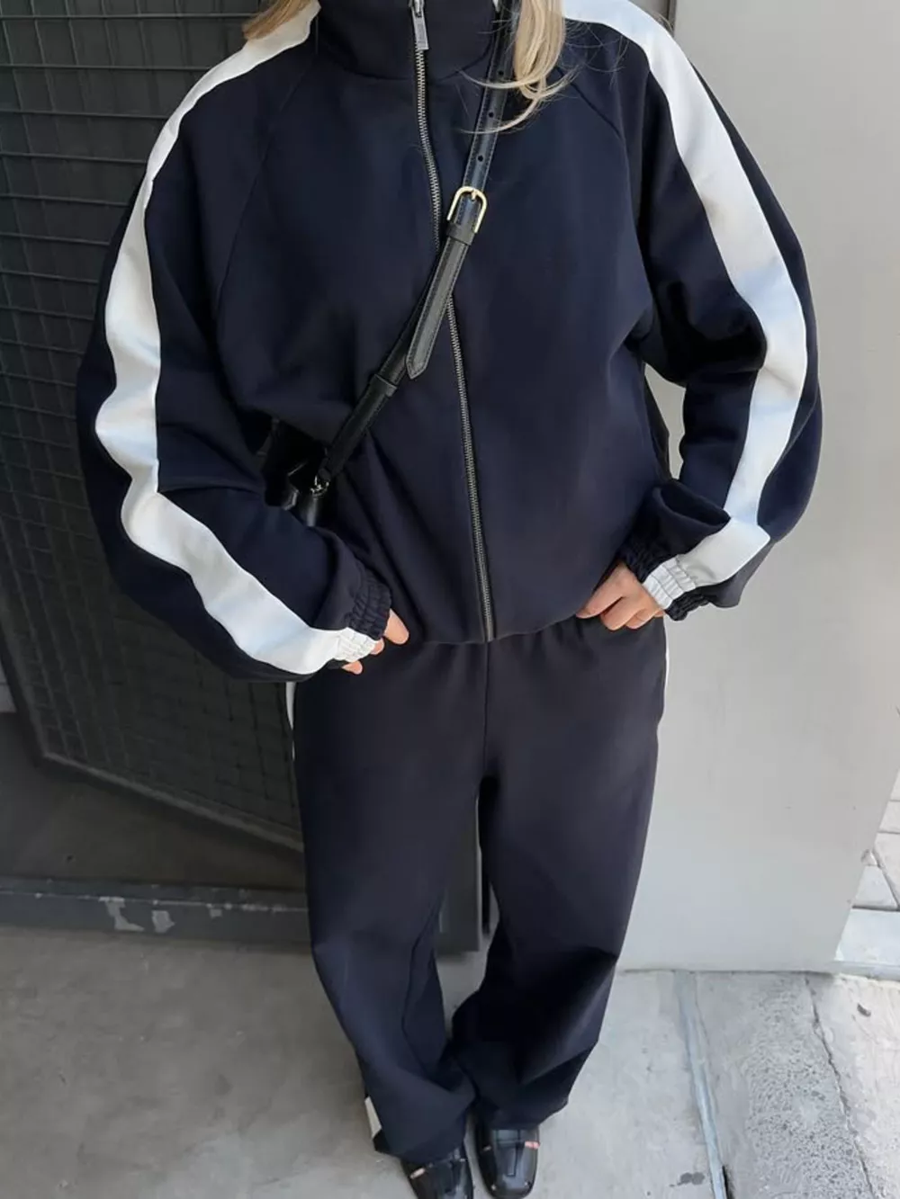 Zip Up Long Sleeve Outerwear and Pants Set, image 18