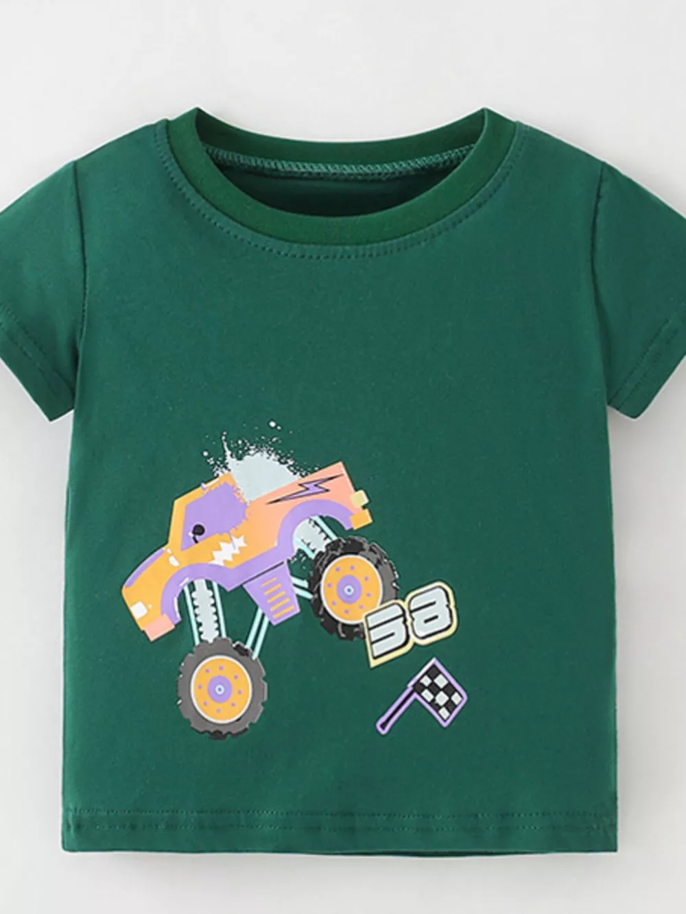 Children's Truck Graphic Short Sleeve Tee