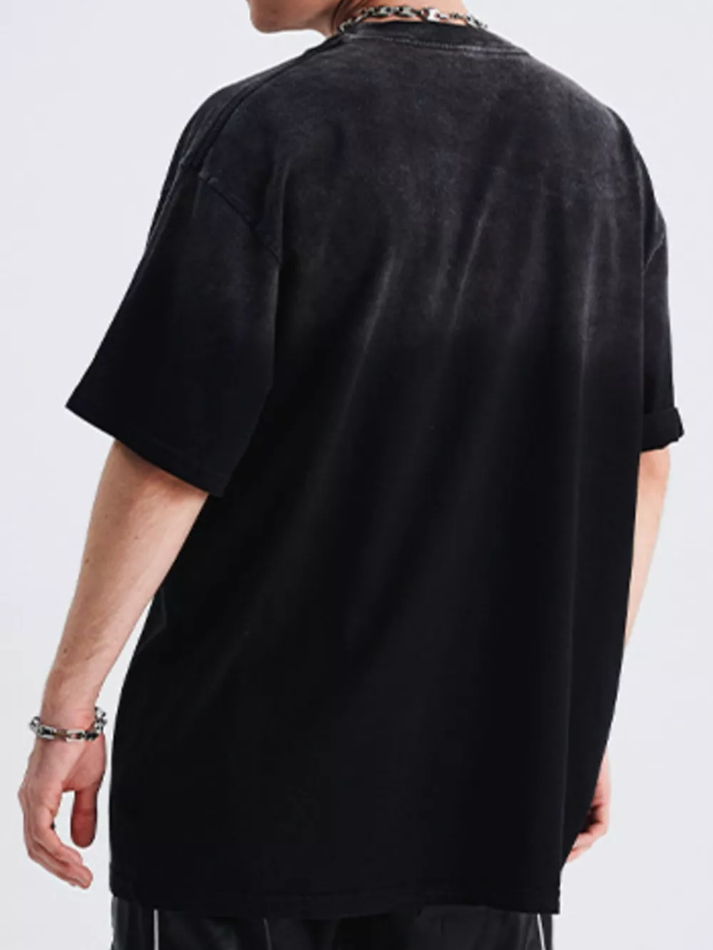 Men's Graphic Short Sleeve Vintage Wash T-Shirt, image 3
