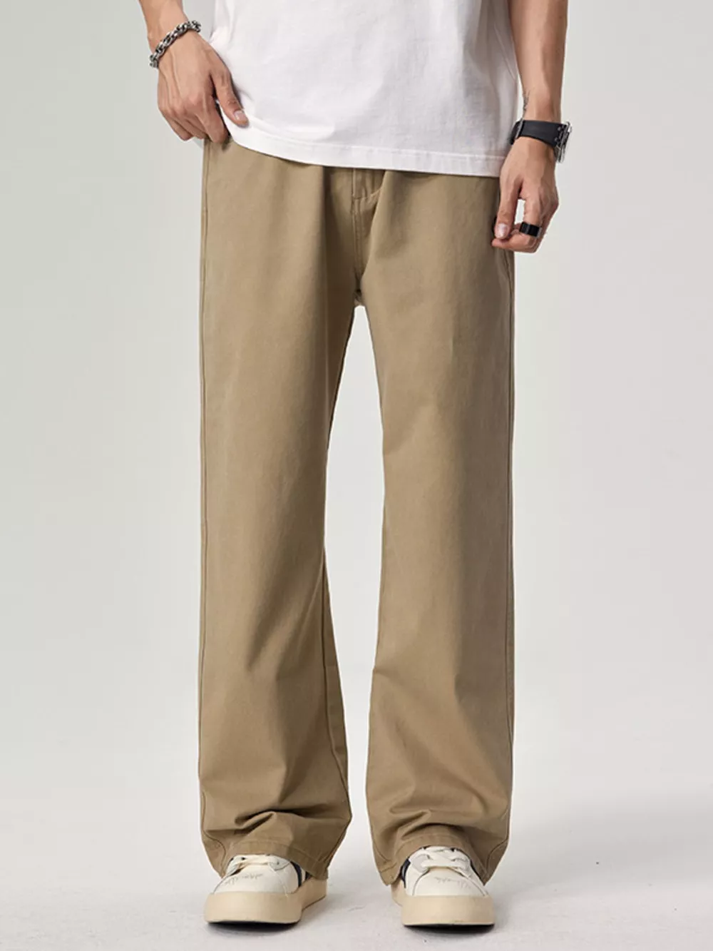 Men's Plus Size Wide Leg Pants, image 12