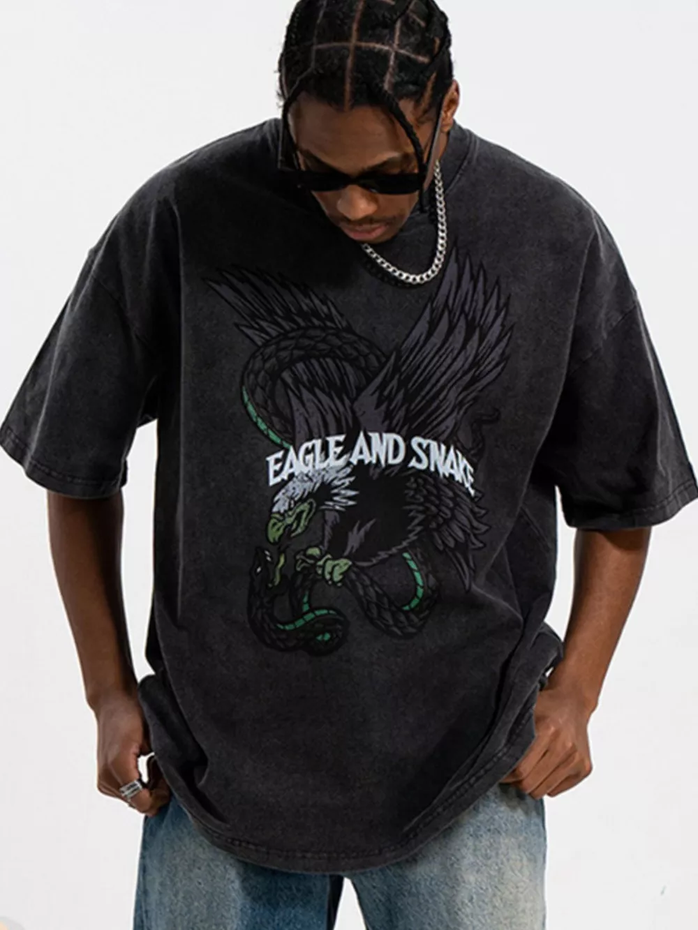 Men's Round Neck Half Sleeve T-Shirt, image 3