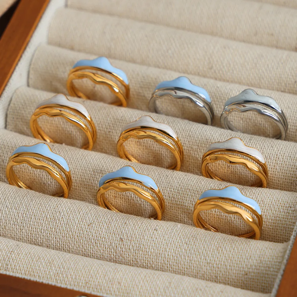 18K Gold-Plated Open Ring, image 2
